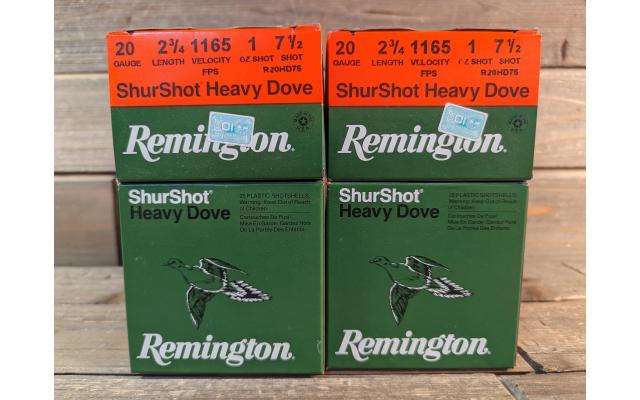 100 Rounds of Remington ShurShot Heavy Dove 20Gauge