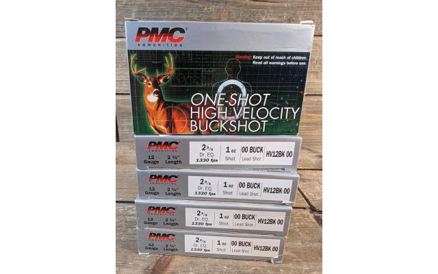 25 Rounds of PMC 00Buckshot 12Gauge