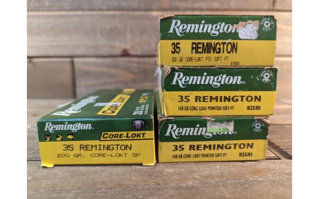 80 Rounds of Remington .35Remington Ammo