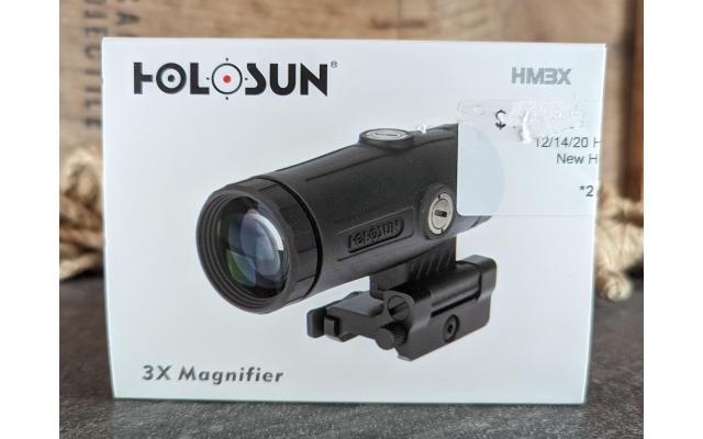 New Holosun HM3X 3X Magnifier