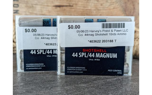 20 Rounds of CCI .44Spl/Magnum Shotshells