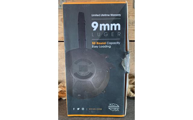 Pre-owned KCI USA 50 Round 9mm Drum Magazine