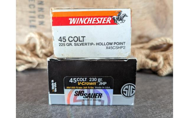40 Rounds of 45Colt Sig Sauer/ Winchester Ammo
