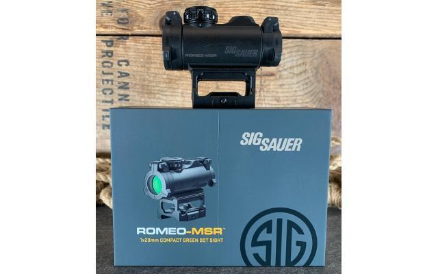 New Sig Sauer Romeo MSR Compact Green Dot Sight