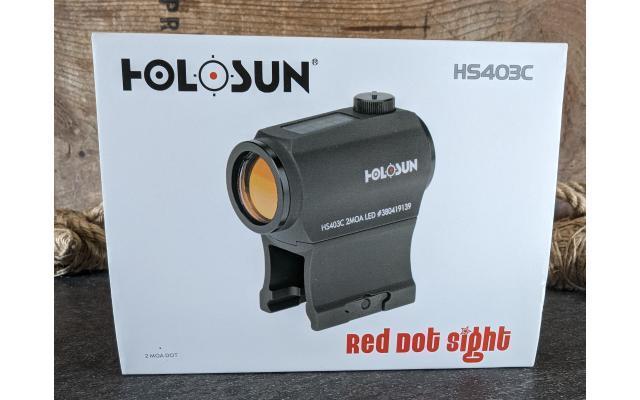 New Holosun HS403C 2MOA Red Dot Sight