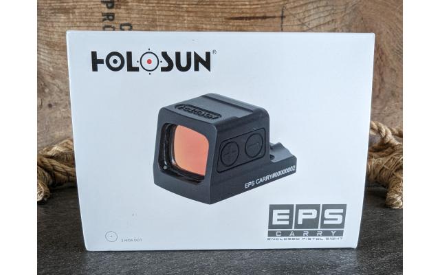 New Holosun EPS Carry 2MOA Red Dot Optic
