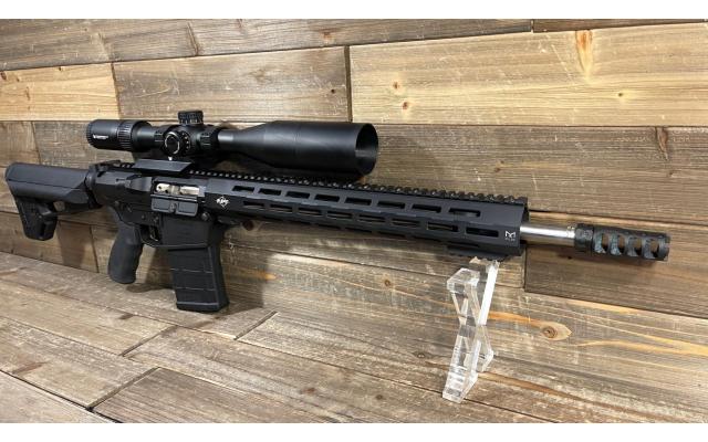Alex Pro Firearms APF308 18" .308WIN w/ Vortex Diamondback Tactical 6-24x50 Scope and range case - P