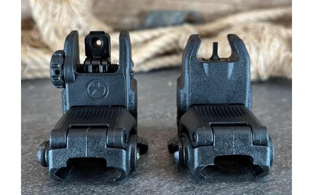 Pre-owned Magpul MBUS Flip Up Sights
