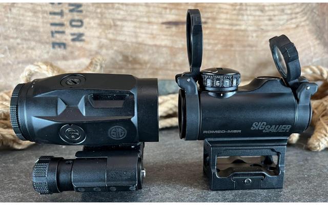 Pre-owned Sig Sauer Romeo And Juliet Optic Combo