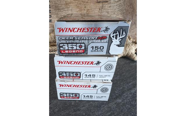 60 Rounds of Winchester 350Legend Ammo