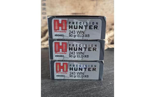 60 Rounds of Hornady 90Grain .243Win
