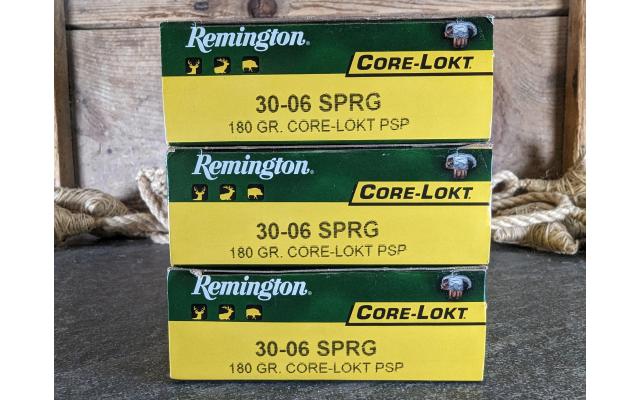 60 Rounds of Remington 180Gr 30-06Sprg Ammo