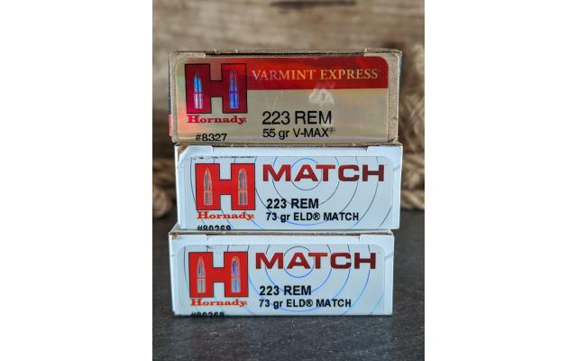 60 Rounds of Hornady .223Remington Ammo