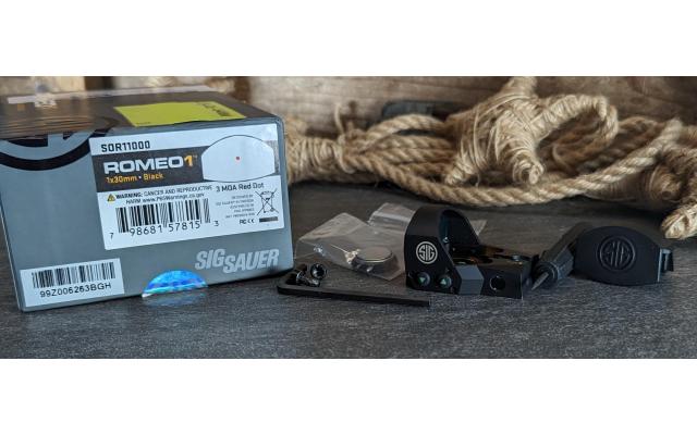 Pre-Owned Sig Sauer Romeo1 3MOA Red Dot Optic
