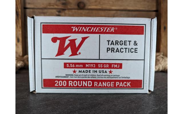 200 Rounds of Winchester 5.56NATO Ammo