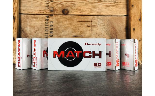 100 Rounds of Hornady Match 6.5 Creedmore 120 Grain
