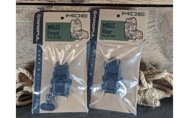 New Set of Magpul MBUS Front & Rear Sights