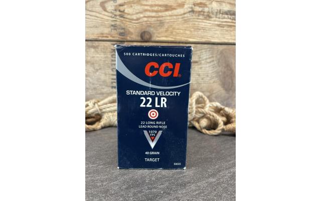 500rd Box of CCI Standard Velocity 40gr .22LR