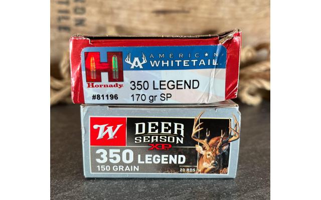 40 Rounds of .350Legend Hunting Ammunition