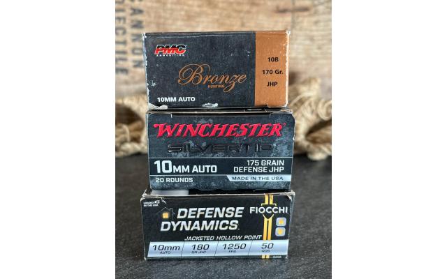 90 Rounds of 10mm Defensive Ammunition
