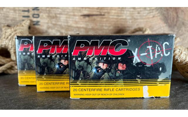 60 Rounds of PMC X-Tac 5.56NATO 62Gr Green Tip