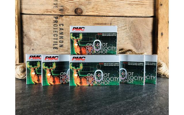 30 Rounds of PMC 12GA 2-3/4" 1OZ Shot 00 Buck