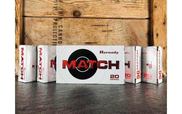 100 Rounds of Hornady Match 6.5 Creedmore 120 Grain