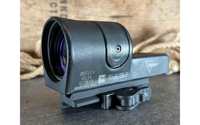 Pre-owned Trijicon Reflex RX34 Optic W/ American Defense Mount