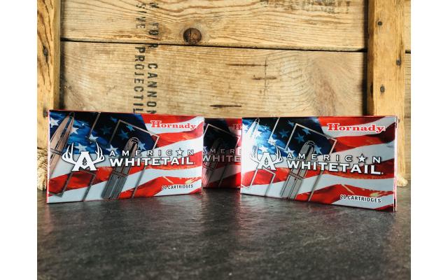 60 Rounds of Hornady American WhiteTail .350 Legend 170gr Soft Point Ammunition