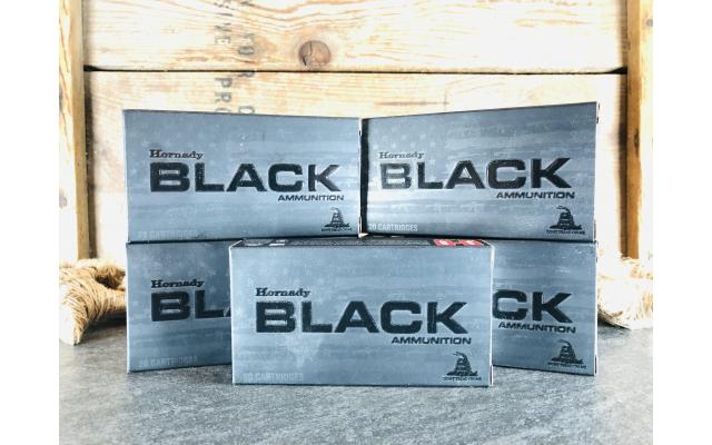 100 Rounds of Hornady Black 5.45x39 60gr V-Max Ammunition