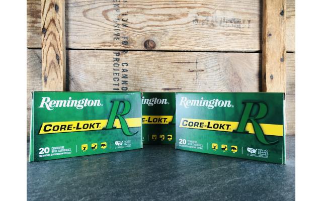 60 Rounds of Remington .30-06 165gr Core-Lokt Ammunition