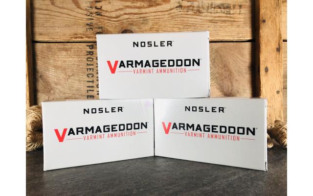 60 Rounds of Nosler Varmageddon 6.5 Grendel 90gr FB Tipped