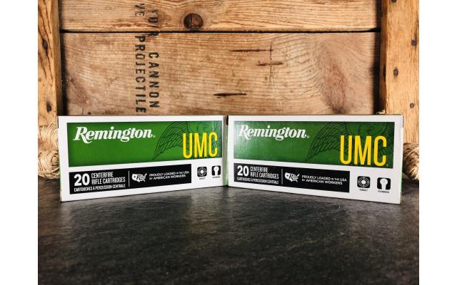 40 Rounds of Remington UMC 6.8mm Rem 115gr FMJ Ammunition