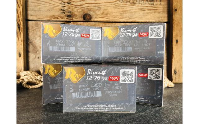 50 Rounds of Rio 3" 12 Gauge 4 Shot Ammunition.