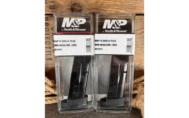 Two New Smith & Wesson 13Rd Shield Plus Magazines