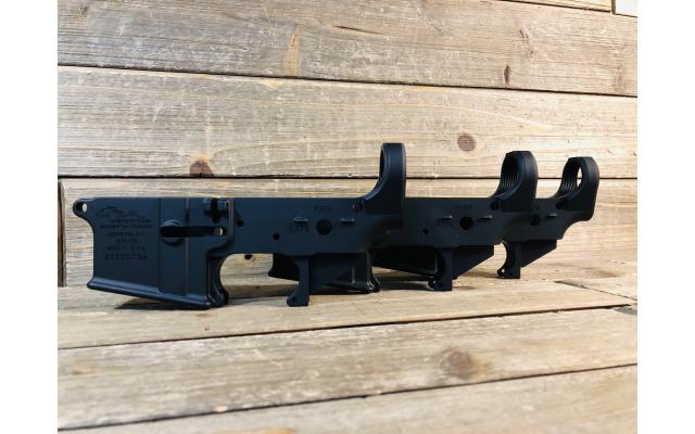 Three Sequentially Serial Numbered Anderson AM-15 Stripped Lower Receivers