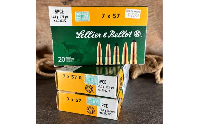60 Rounds of Sellier & Bellot 7x57mm 173Gr
