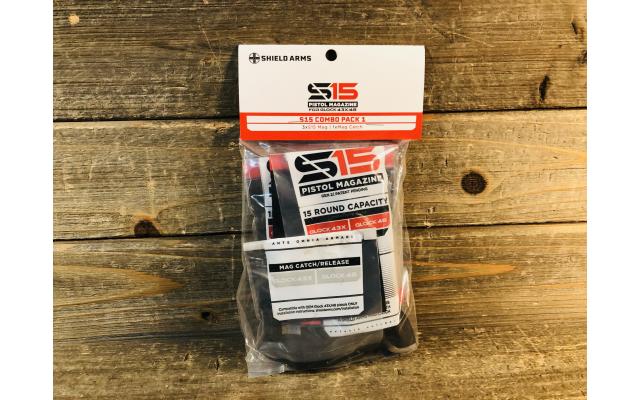 Shield Arms S15 Combo Mag Pack Glock 34x & Glock 48