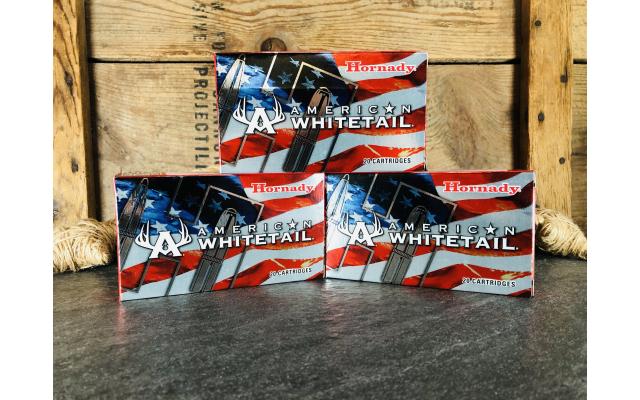60 Rounds of Hornady American Whitetail .30-30Win 150gr Ammunition
