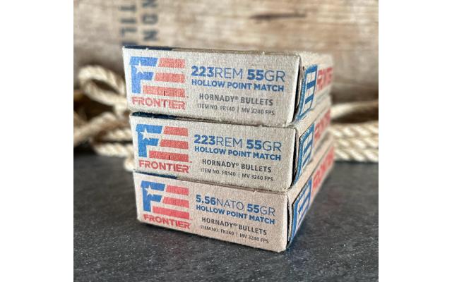 60 Rounds of Hornady 5.56NATO/.223Rem 55Gr Hollow Points