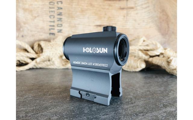 Pre-owned Holosun HS403C Red Dot Sight in Box