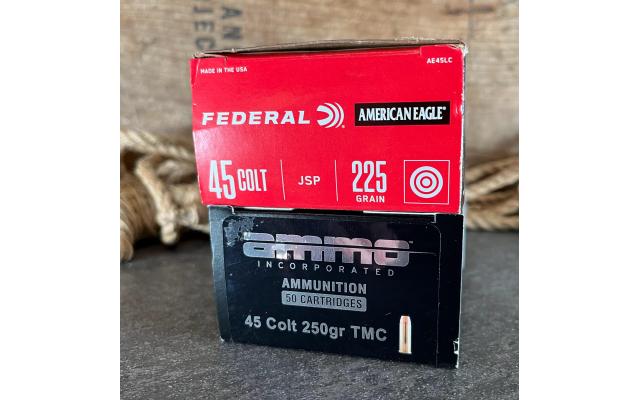 100 Rounds of .45lc Ammunition