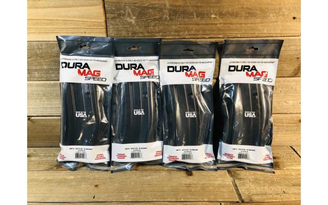 Four New Dura-Mag AR15 .223/5.56 30 Round capacity magazines