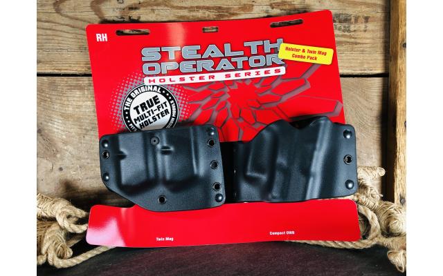 Stealth Operator Holster & Twin Mag Combo Pack