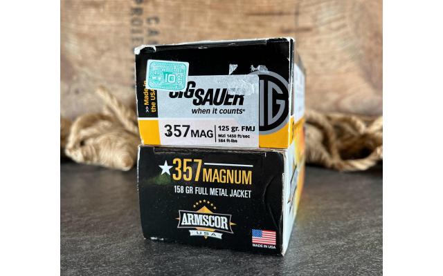 100 Rounds of .357Mag FMJ