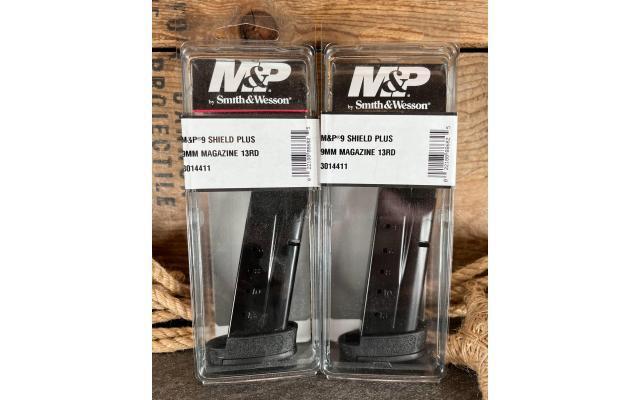 Two New Smith & Wesson 13Rd Shield Plus Magazines
