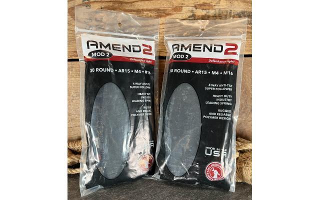 Two Amend 2 AR-15 5.56NATO 30Rd Magazines