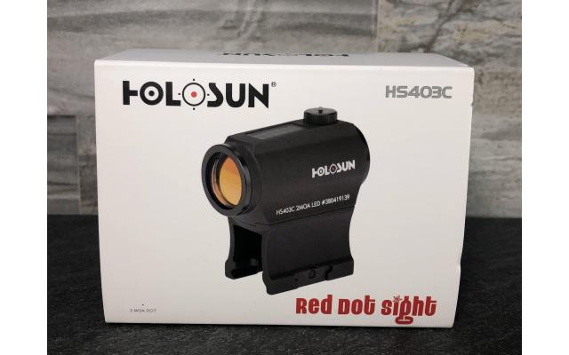 New Holosun HS403C 2MOA Red Dot Optic
