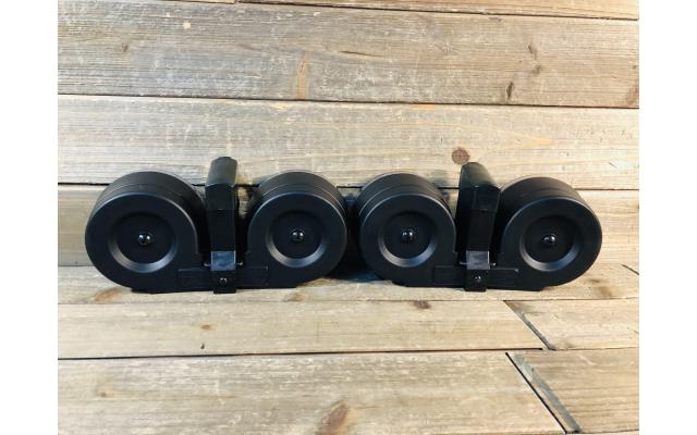 Two New RWB AR-15 5.56 100 Round Drum Magazines