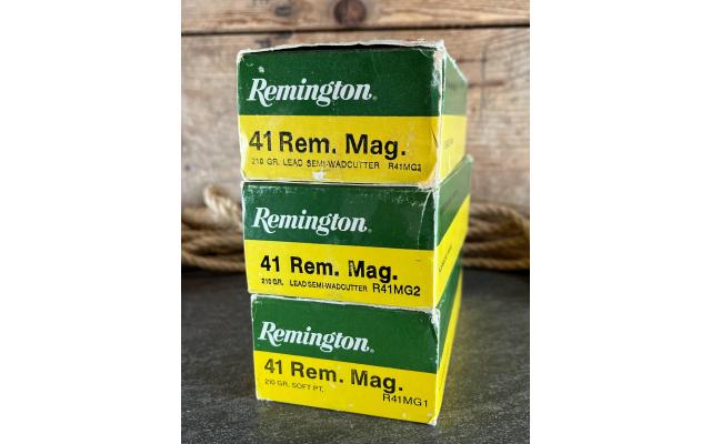 150 Rounds of Remington .41RemMag 210Gr